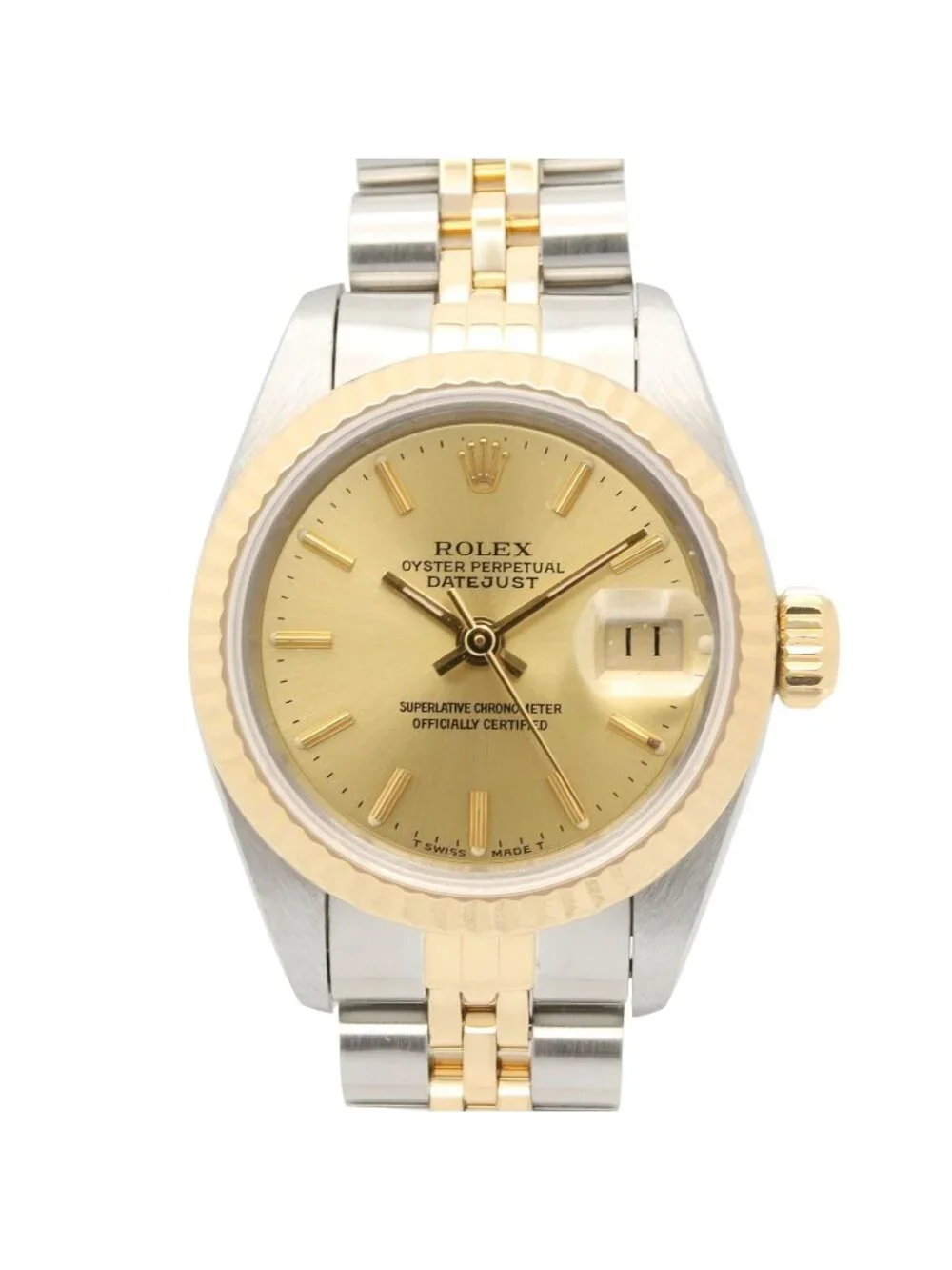 Rolex Watch Datejust Number 18K Stainless Steel